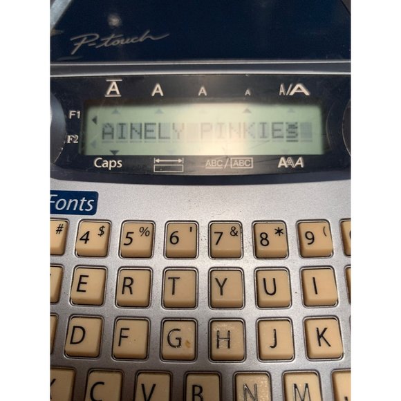 Brother P Touch Model PT-1880 2 Font Label Maker Tested with Labels - Picture 2 of 12